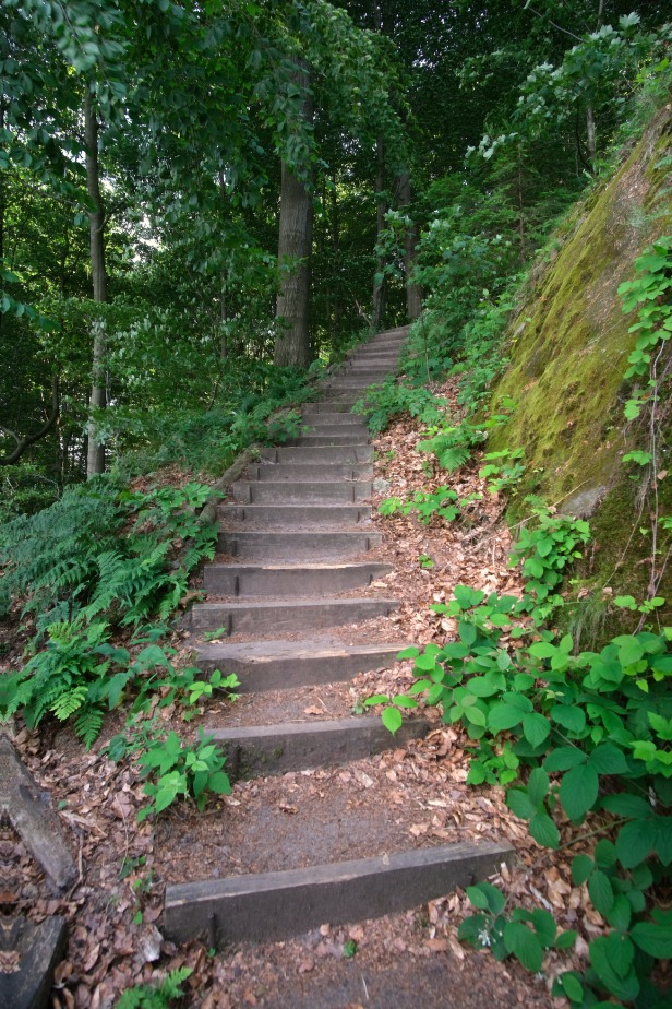 Auftstieg zum Kleinen Winterberg