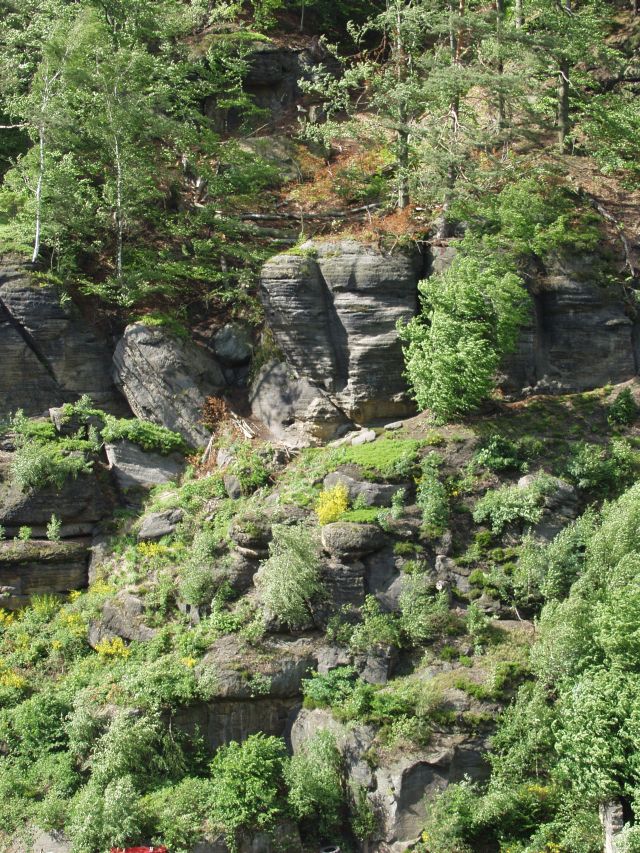Sandsteinfelsen