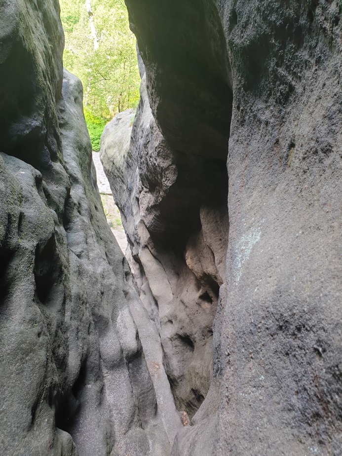 Weiter höher im ersten Kamin