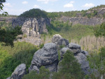 Blick über das Rauschentor auf den Rauschentorwächter
