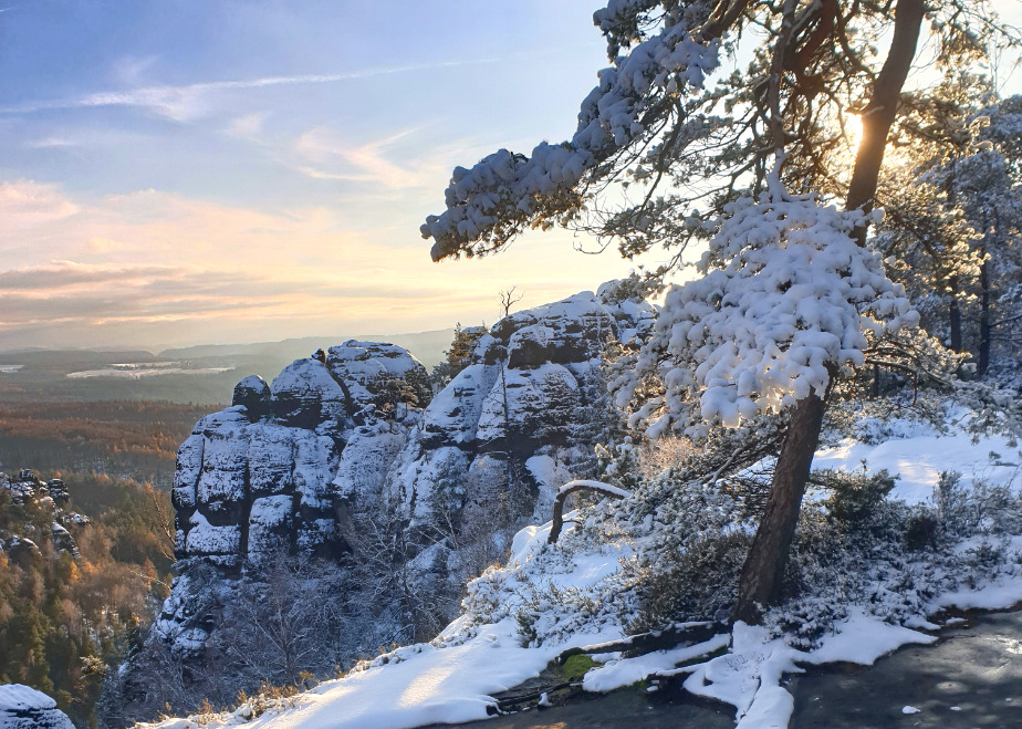 Blick Richtung Fluchtwand