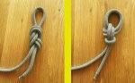 Achterknoten vs Doppelte Bulinknoten